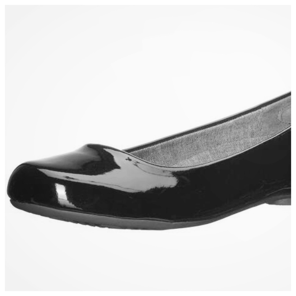 Dr Scholl's Black Patent Shoes
